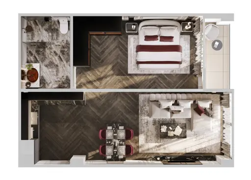 Hennessy Res. Building E - صورة 4