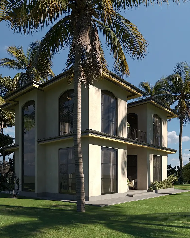9Nile Residence — 4-Bedroom Lake View Pool Villa (378 sqm)