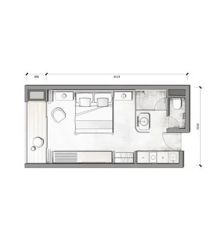 Готовая к заселению квартира в Камале в 250 м от моря - Фото 7