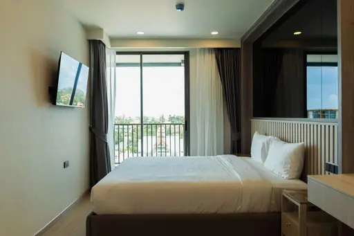 A spacious one-bedroom apartment in the green and peaceful location in The Ozone Oasis, not far from Bang Tao Beach - Photo 8