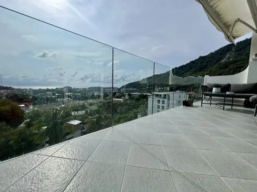 公寓，可欣赏日落海景，普吉岛 Kata hills - 照片 3