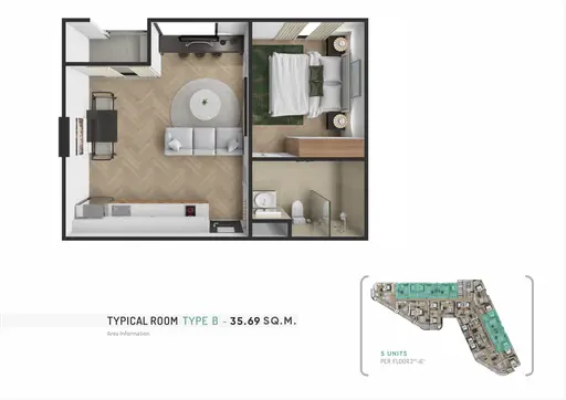 The Zero Bang Tao — 1 Bedroom (35 sqm) - Photo 11